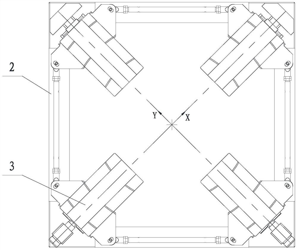 A large-scale cylindricity meter air flotation automatic centering device