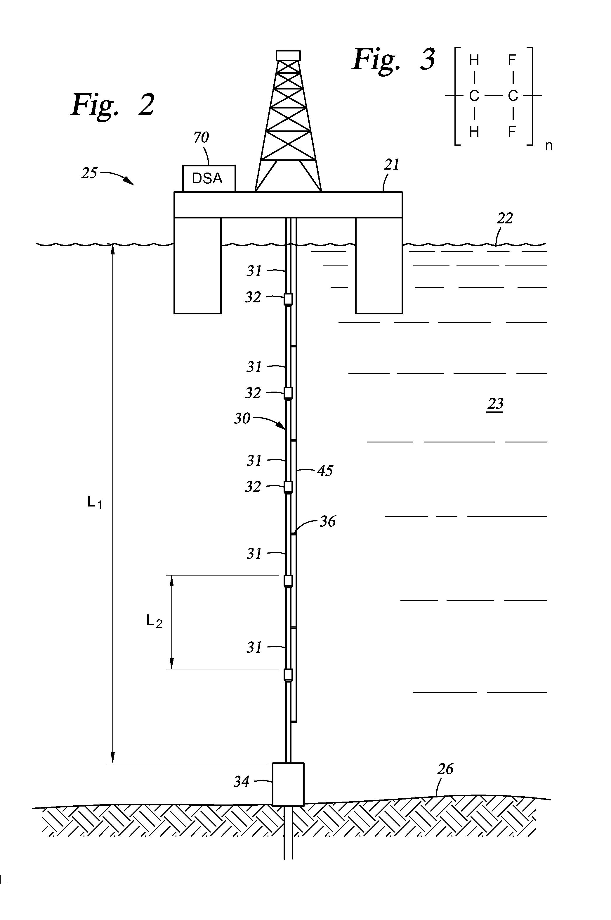 Marine composite riser for structrual health monitoring using piezoelectricity