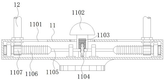 Wiring device with breakpoint installation for coaxial cable fault diagnosis