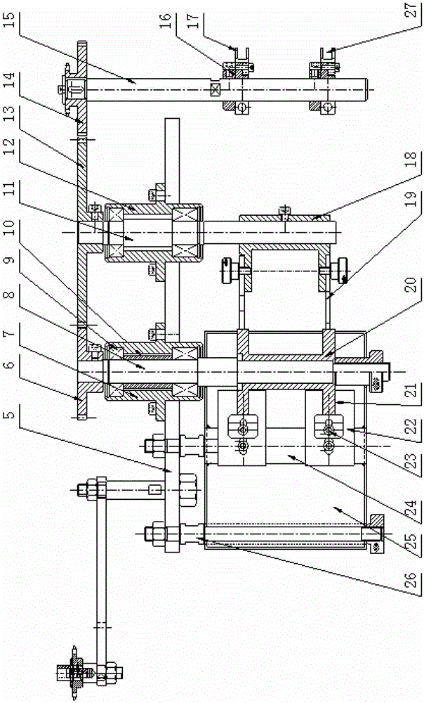 Glue rolling device of cigarette hard case packaging machine