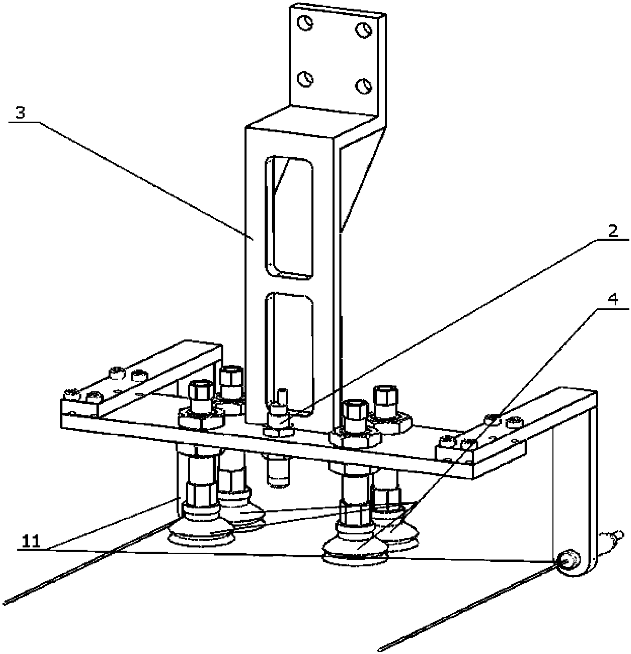 Full-automatic multi-type feeding machine for plastic bucket covers