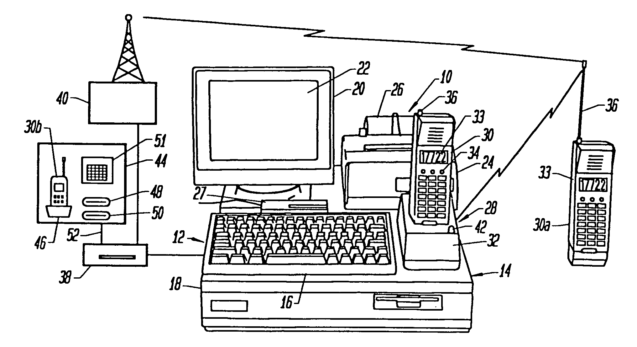 Mobile phone with internal accounting