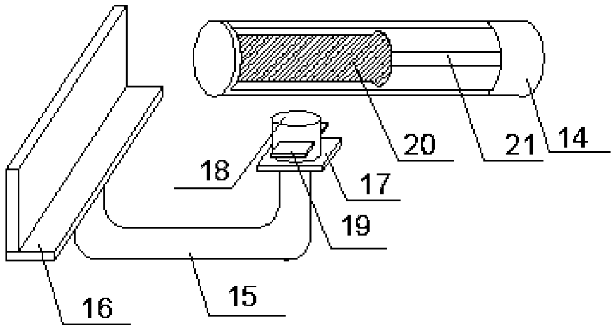 Easy-to-adjust refrigerator backplane blanking device