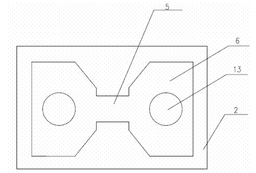 Metal film bridge igniter and preparation method thereof