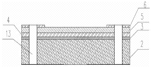 Metal film bridge igniter and preparation method thereof