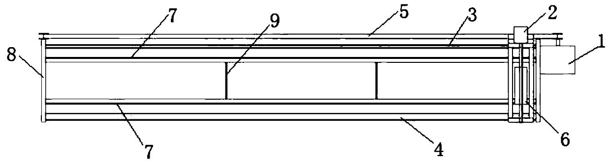 Remote opening and closing device for circuit breakers in row and working method thereof