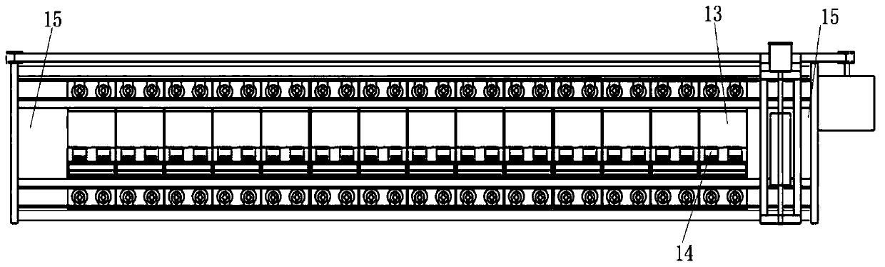 Remote opening and closing device for circuit breakers in row and working method thereof