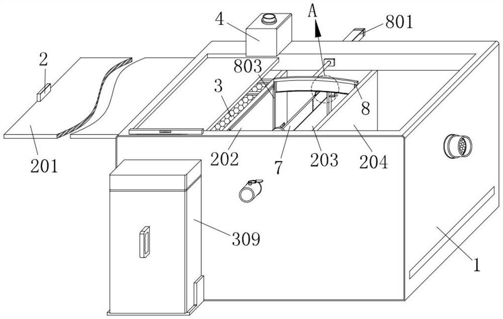 A multi-stage filter grease trap