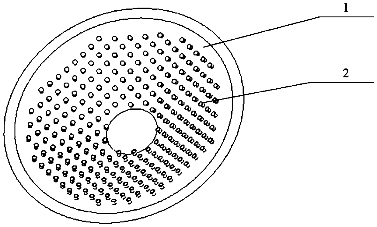 A negative pressure-assisted bionic dry adhesion pick-up structure and its preparation process