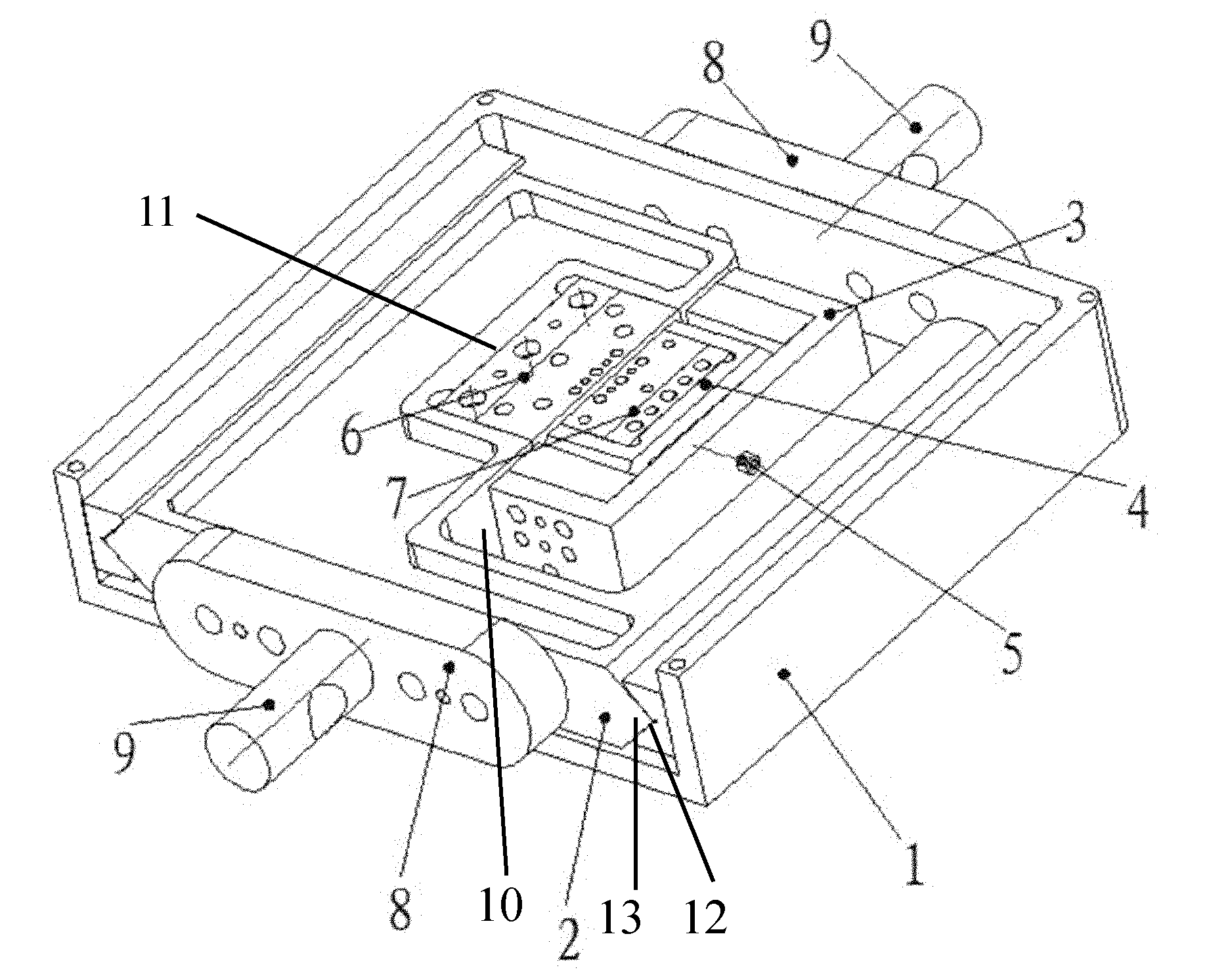 Device for testing mechanical properties of thin sheet under simple shear loading