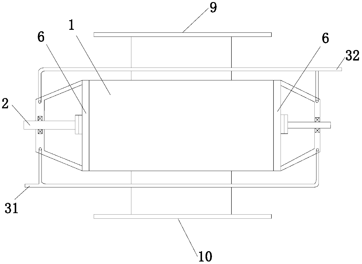 A high-vacuum shut-off fan