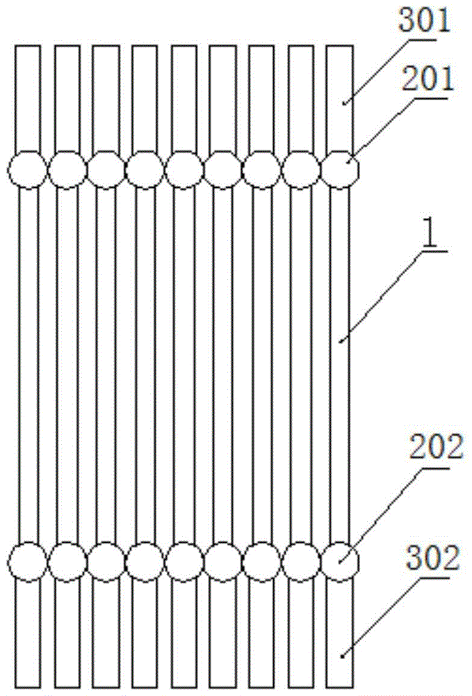 A kind of anti-caking artesian coke oven raw gas waste heat recovery heat exchange unit