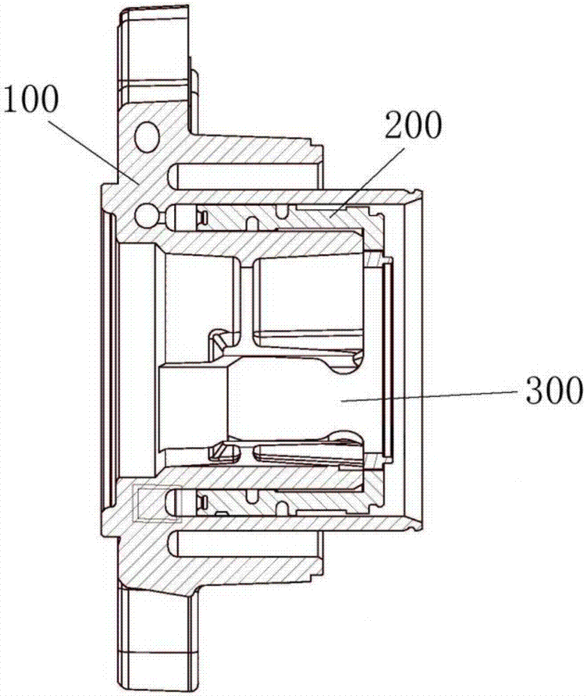 Locking ring for release bearing