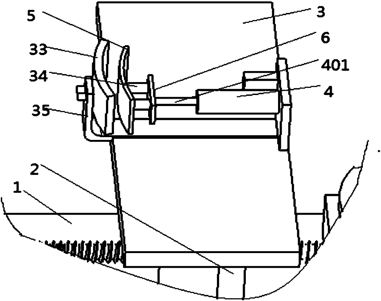 Clamping mechanism for processing musical instrument bags