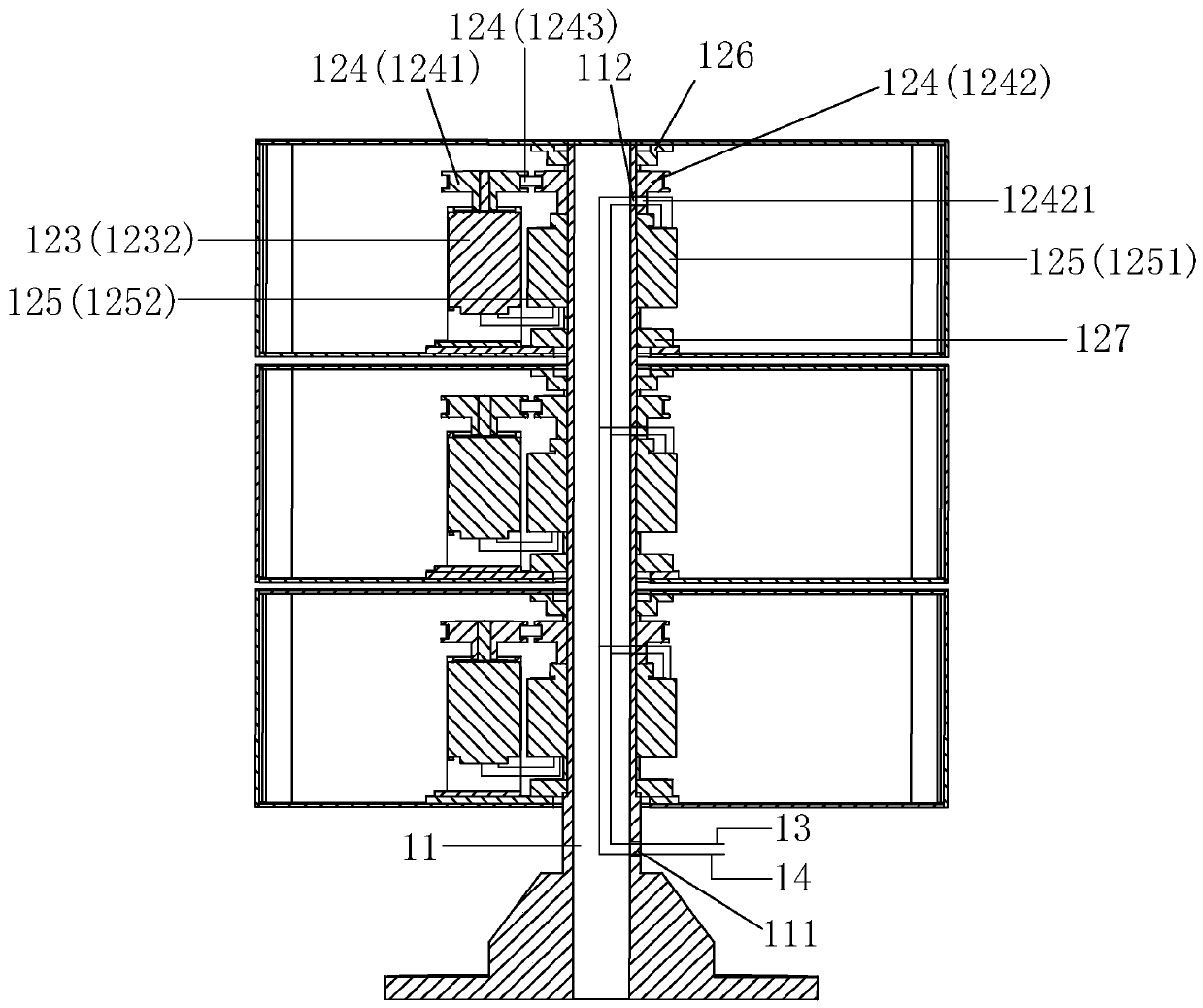 Rotating screen and rotation control method