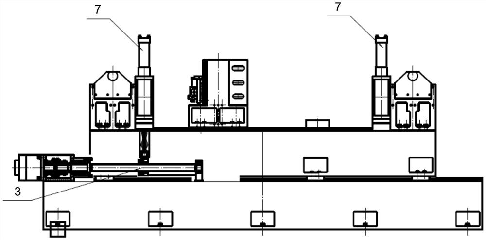 Detection system and method for measuring final straightness of welded rail