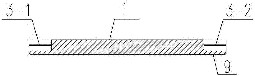 Post-poured toothed groove-connected assembled floor or roof