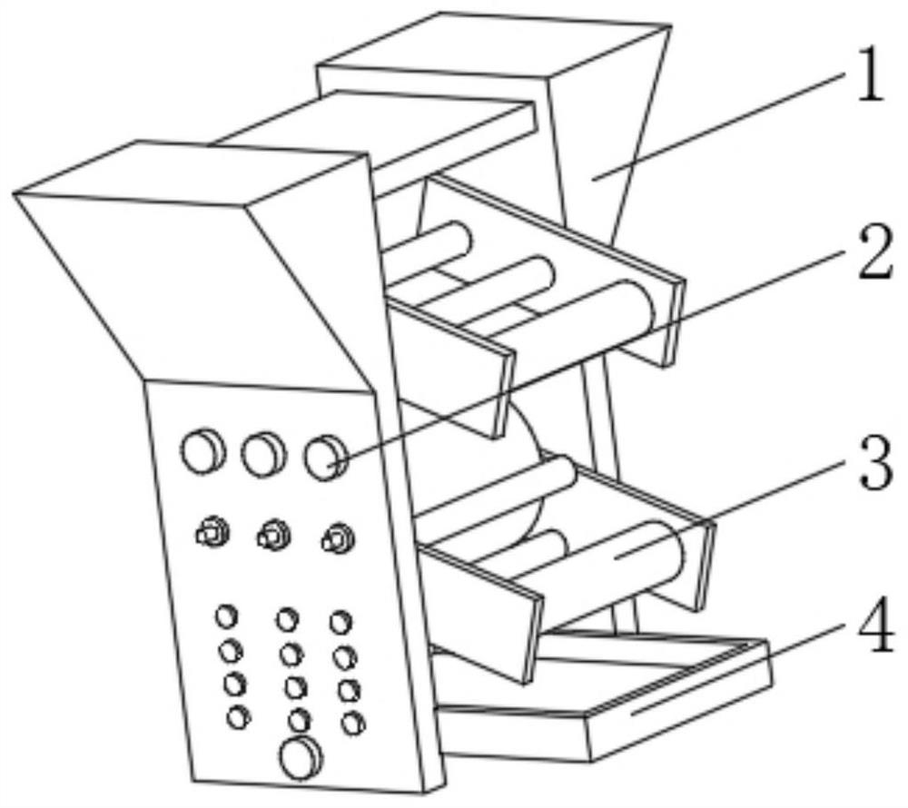 Combined gravure rotary press