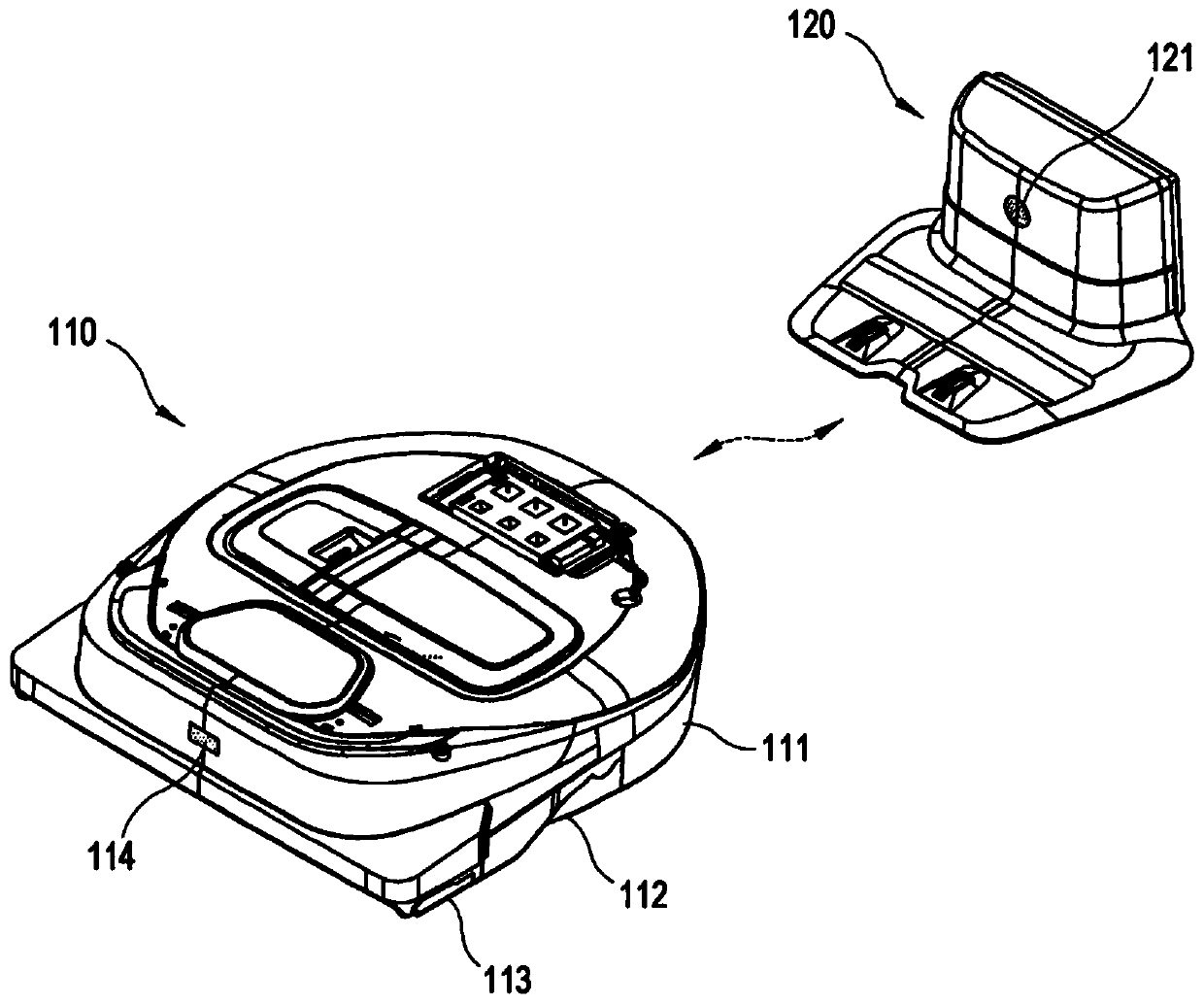 Moving apparatus for cleaning and control method thereof