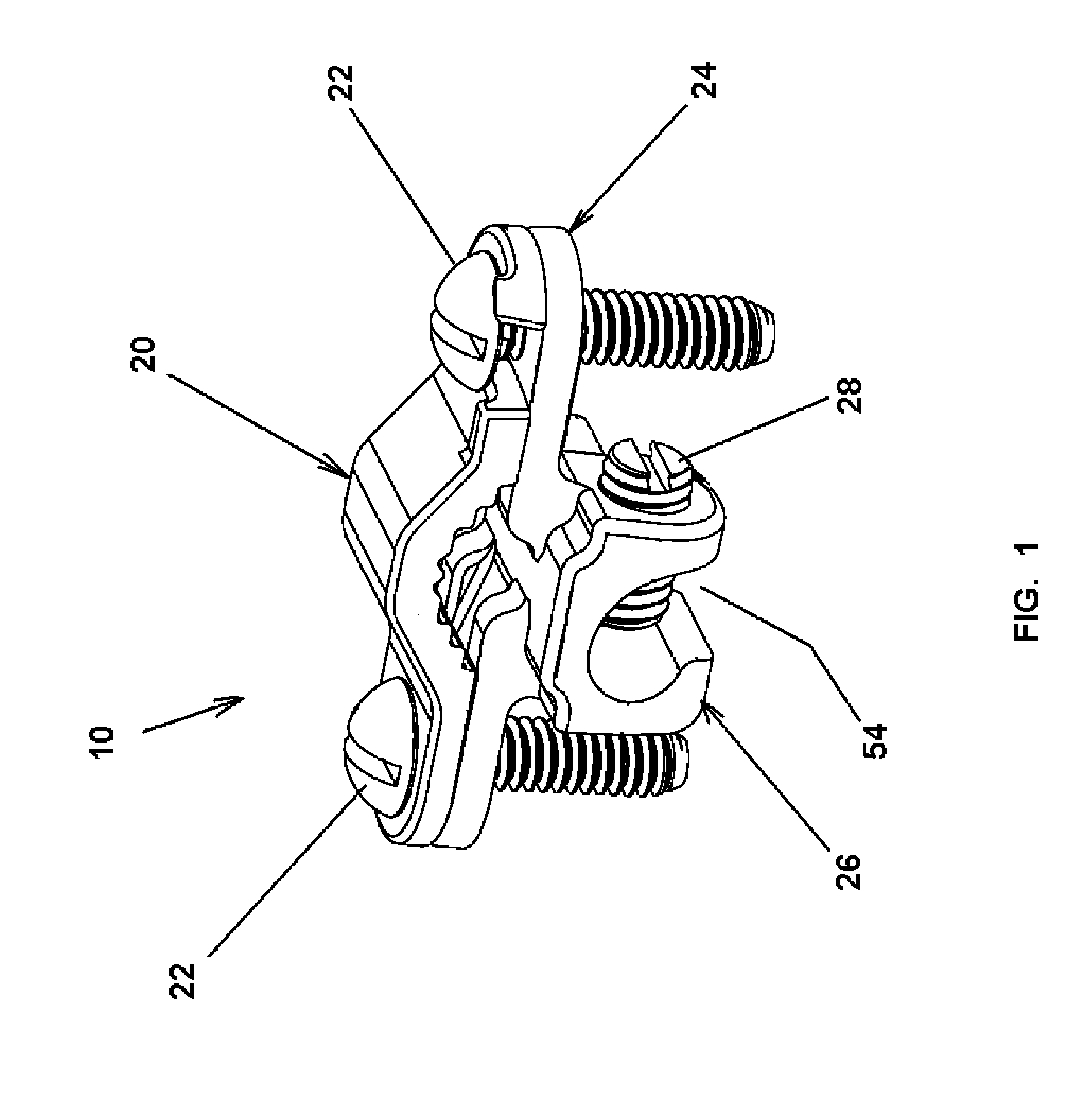 Compact ground clamp