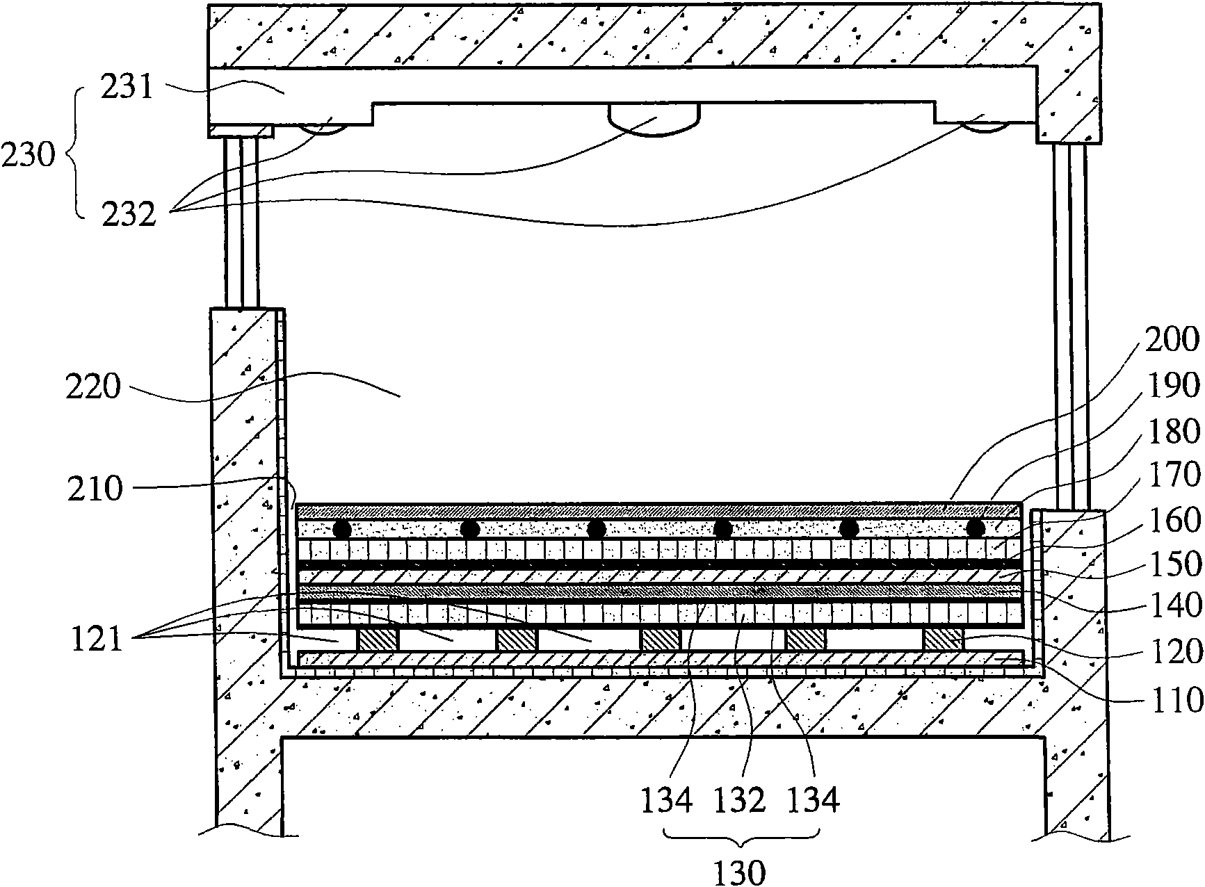 Storey noise control structure and method for constructing same