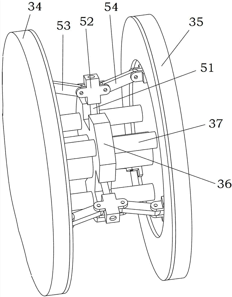 Period reciprocating magnetic edgy current shaft coupling