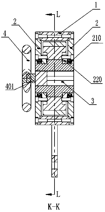 Self-rescue speed limiter applied to window cleaning machine winch