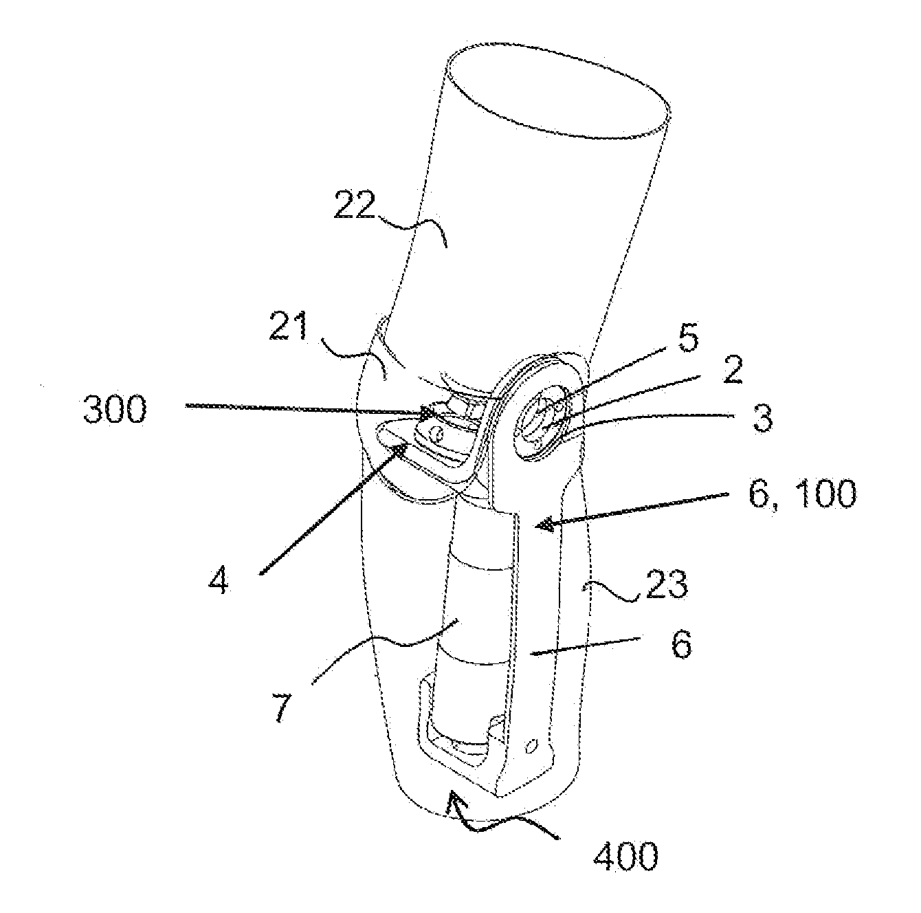 Knee joint prosthesis