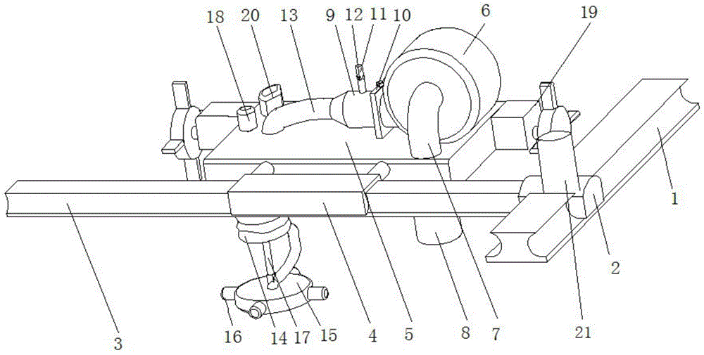 Comprehensive oxygen aeration device for pond culture