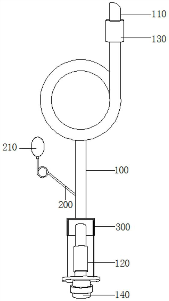 A kind of endotracheal intubation for laryngeal soothing anesthesia