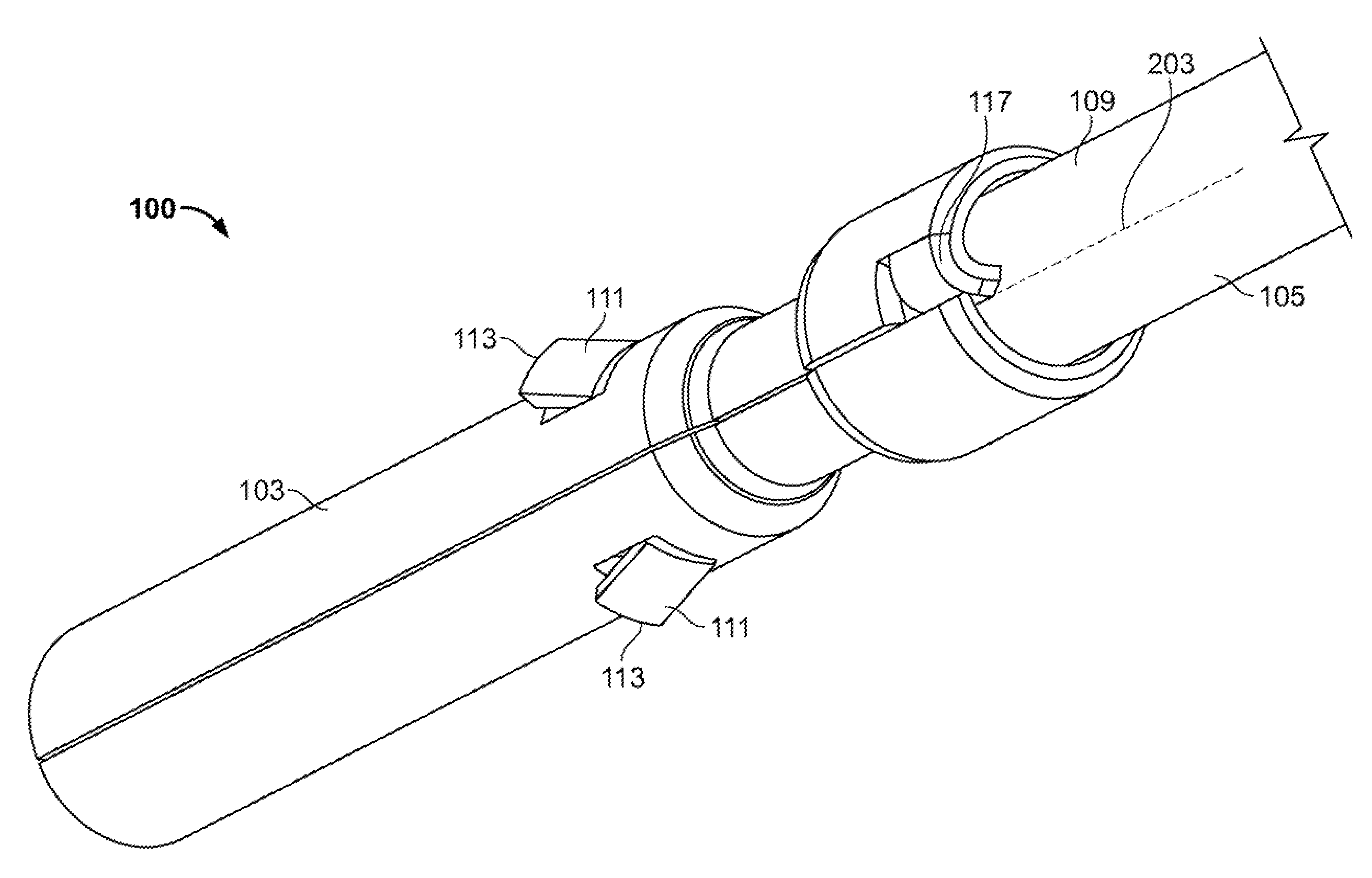 Wire retention connector system