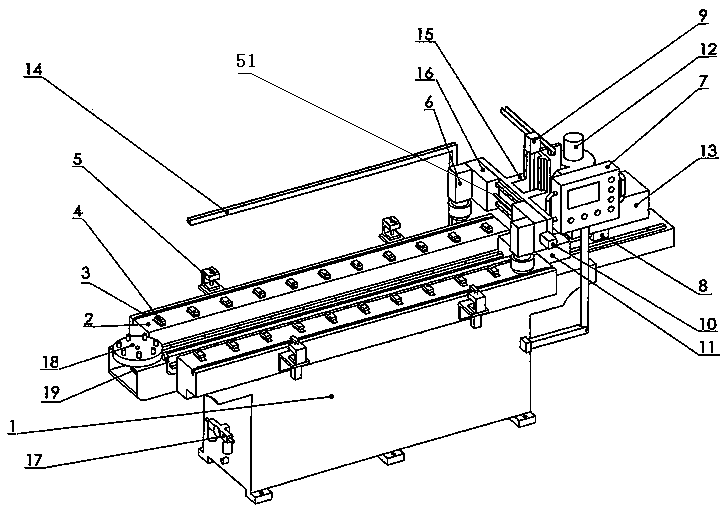 Nonmetal frame machine