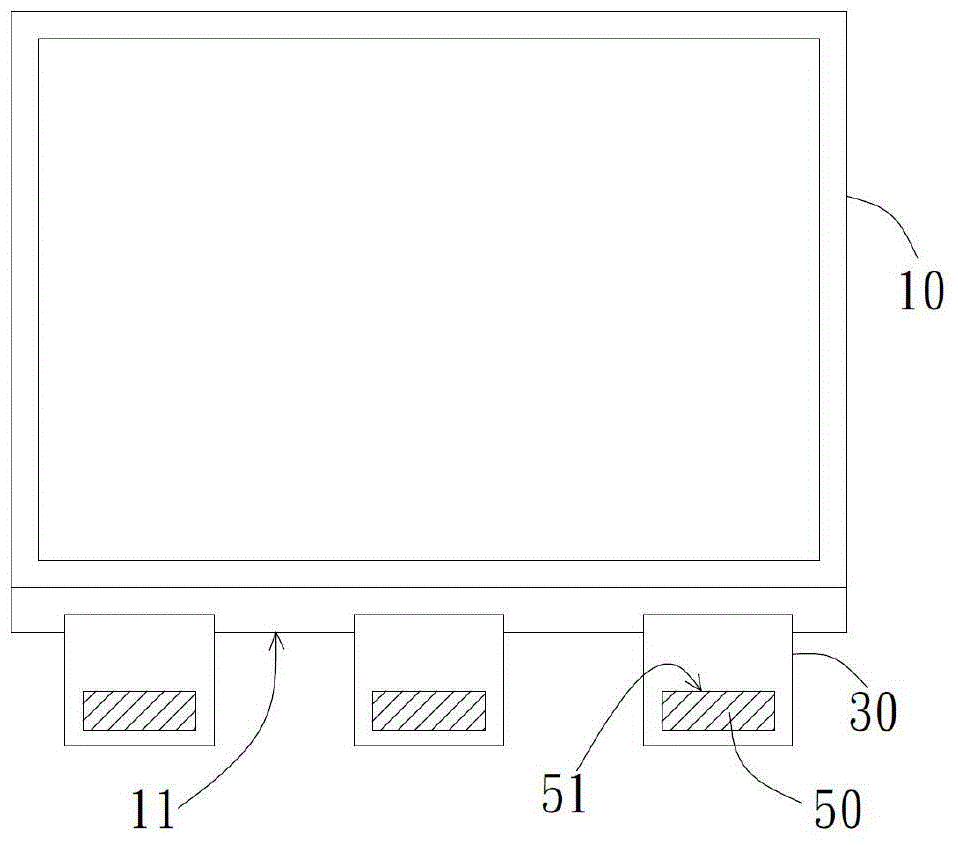 Cambered surface display module