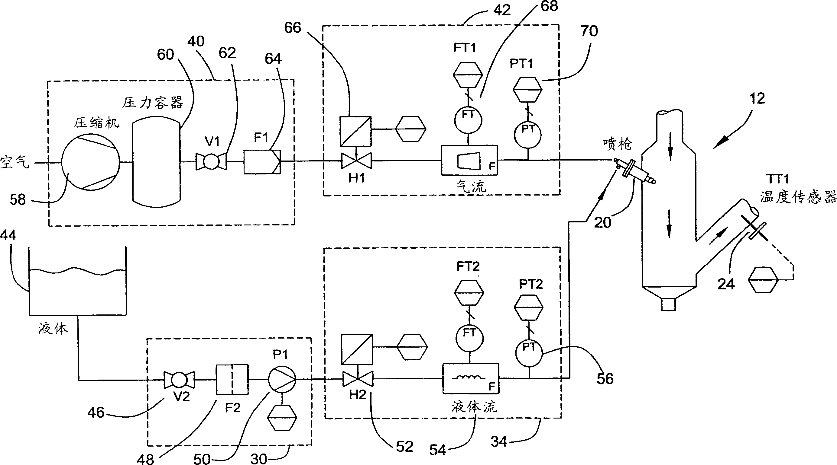 Method and apparatus for reducing air consumption in gas conditioning applications