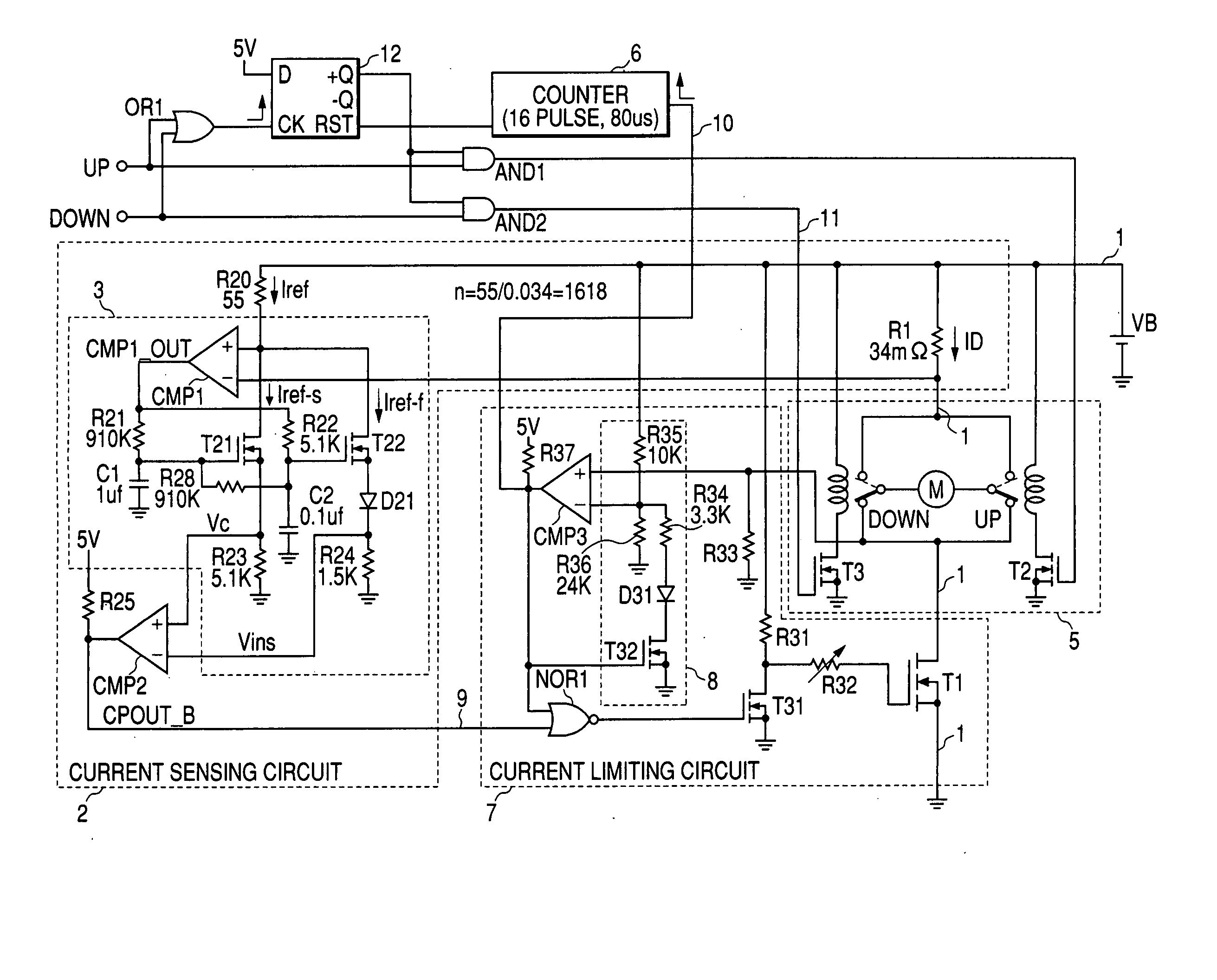 Power-window jamming preventing apparatus