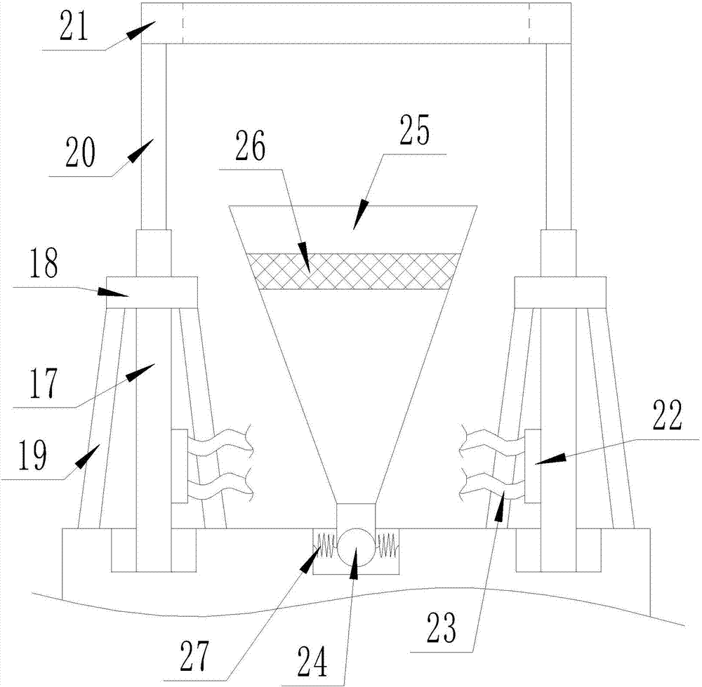 Fixing device convenient for pig slaughtering