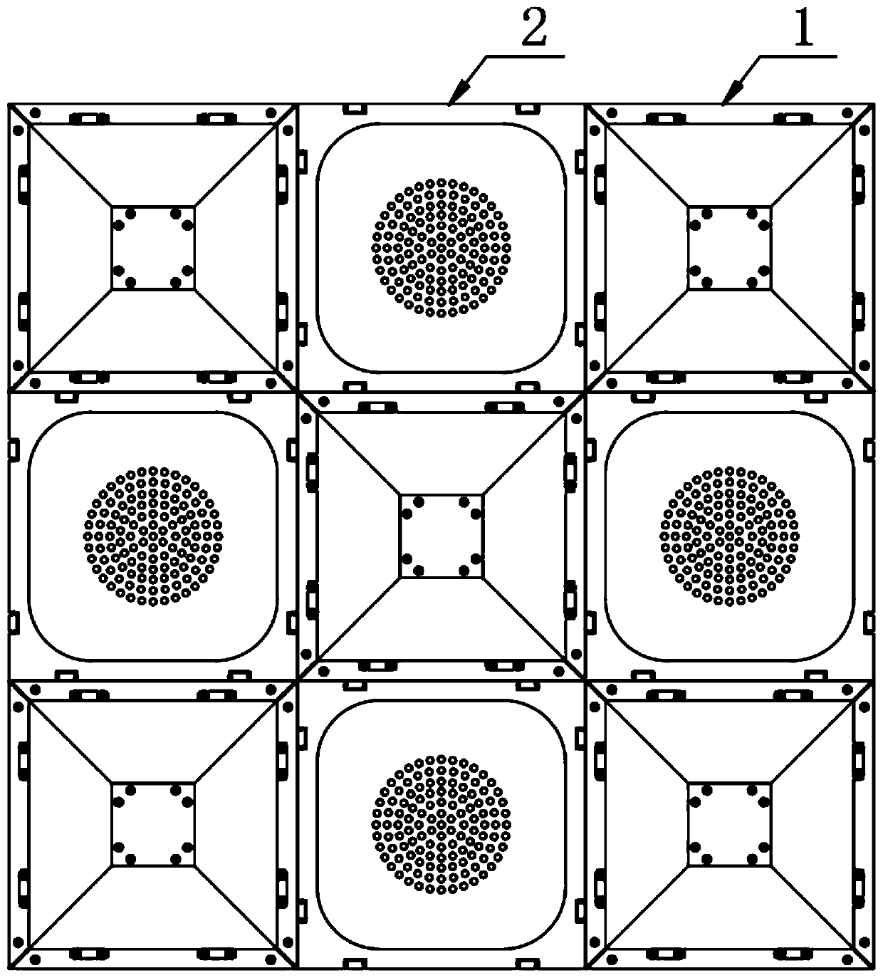 A high-stability floating photovoltaic system and its installation method