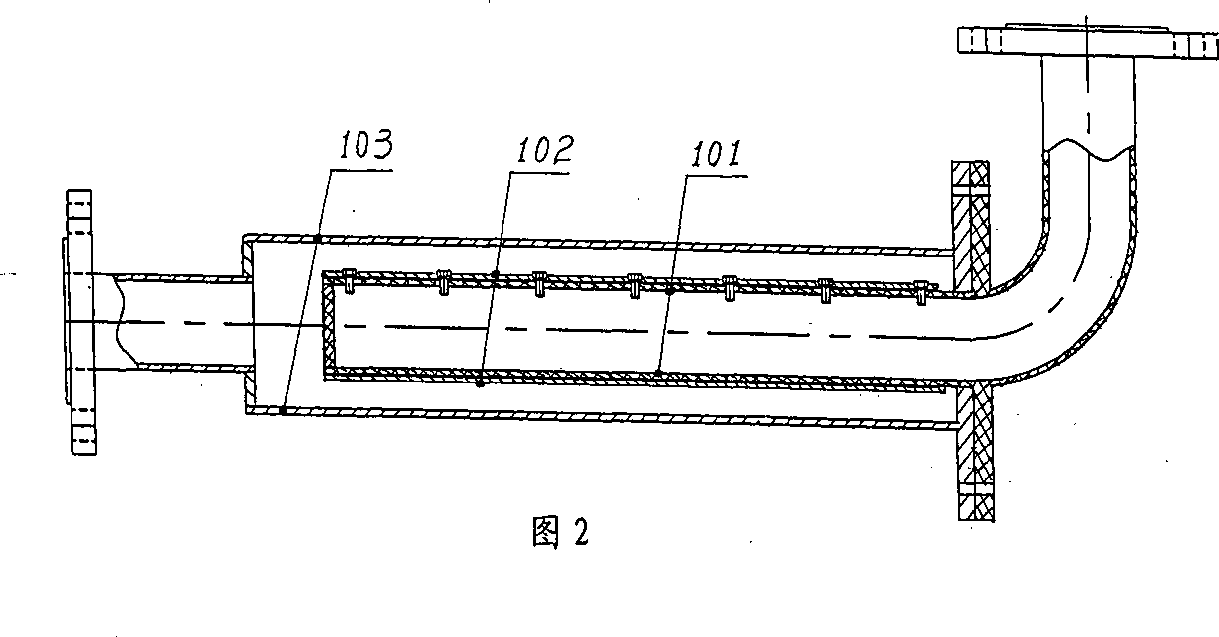 Using method of floating upper filtering type filter capable of cleaning by backflushing