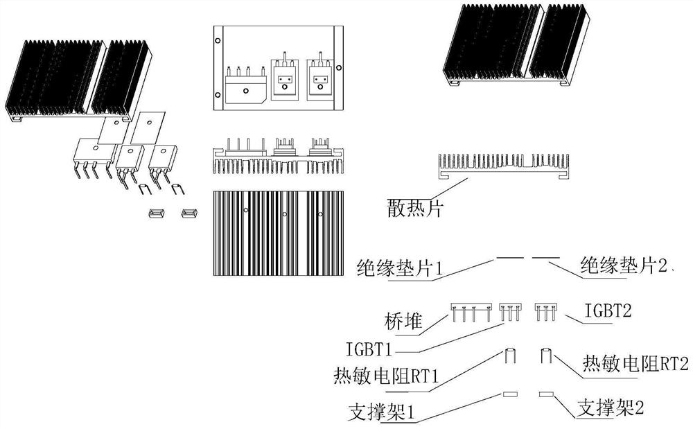 Electromagnetic heating appliance and temperature measuring device and method thereof