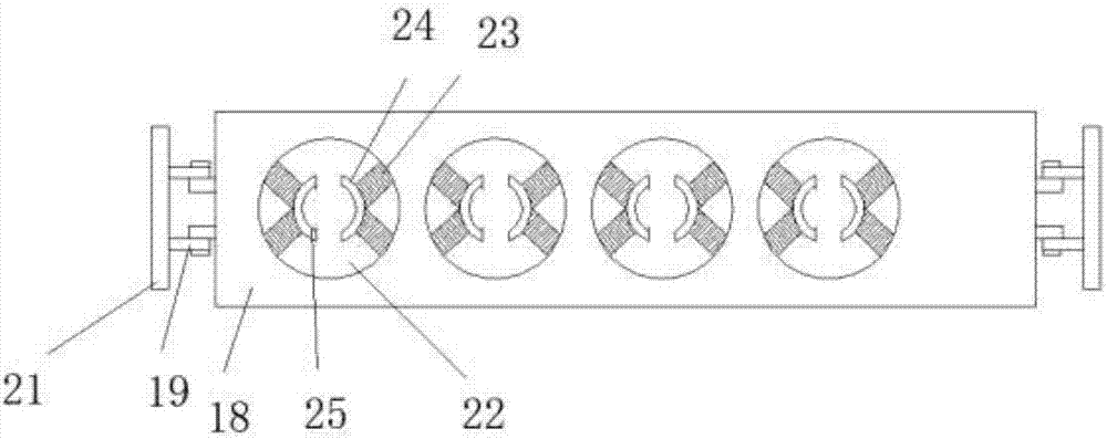 Automatic cleaning device used for medical test tube