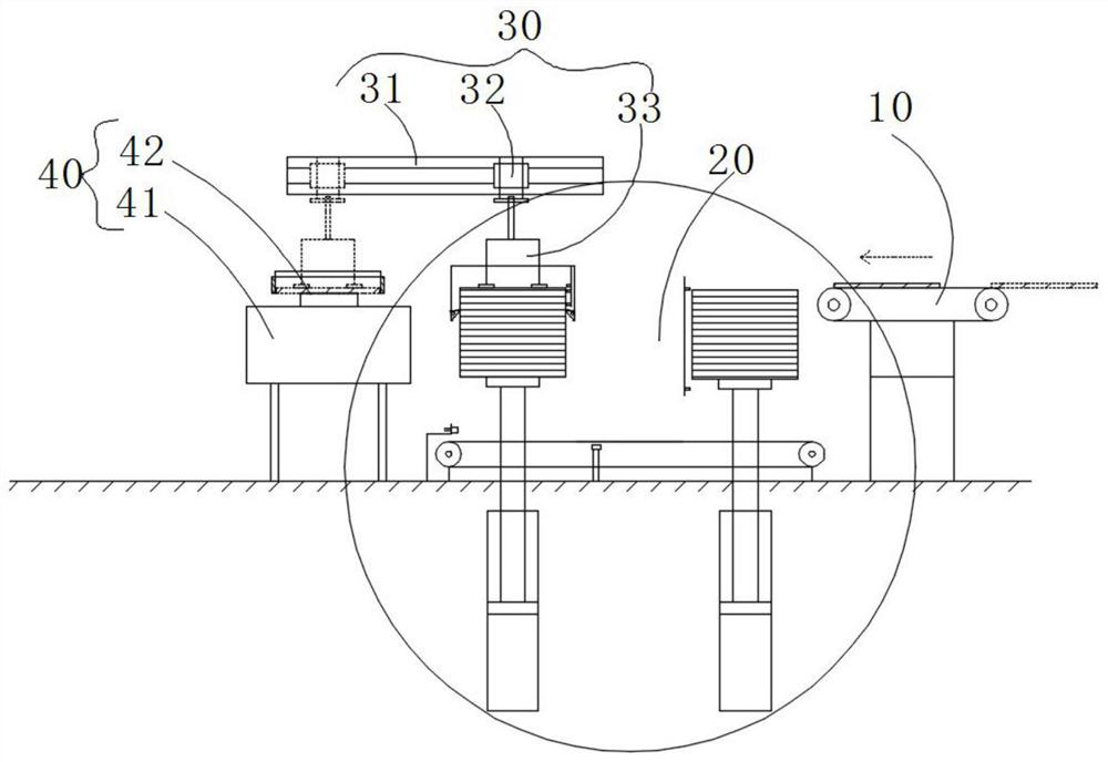 Multi-station spoke steel plate feeding system