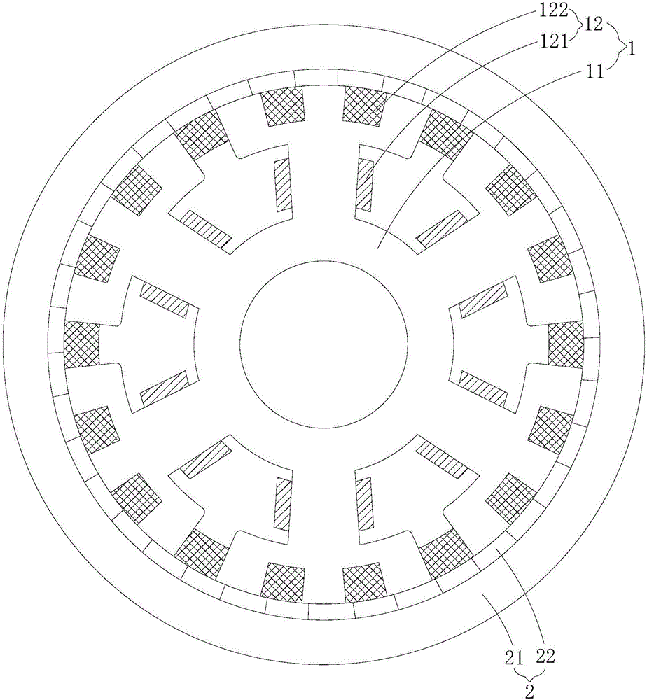 Permanent magnetic vernier motor