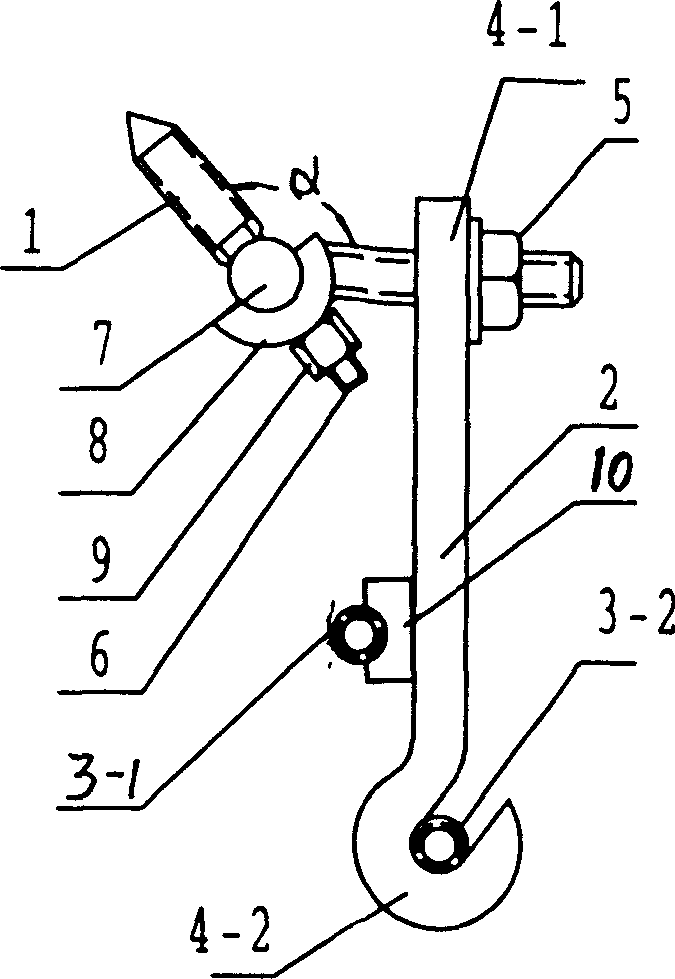 Pelvis and spinal column position restoring and internal fixing device for treating lumbar vertebrae olisthy olisthe