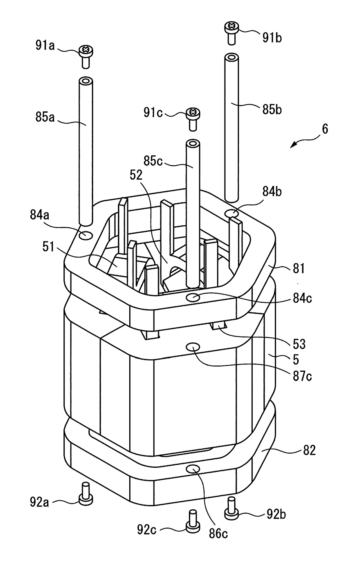 Reactor including first end plate and second end plate