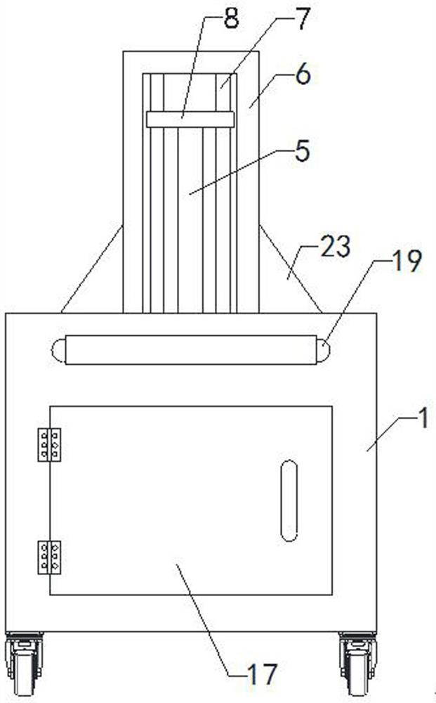 Floating dust collecting and cleaning device for ore processing