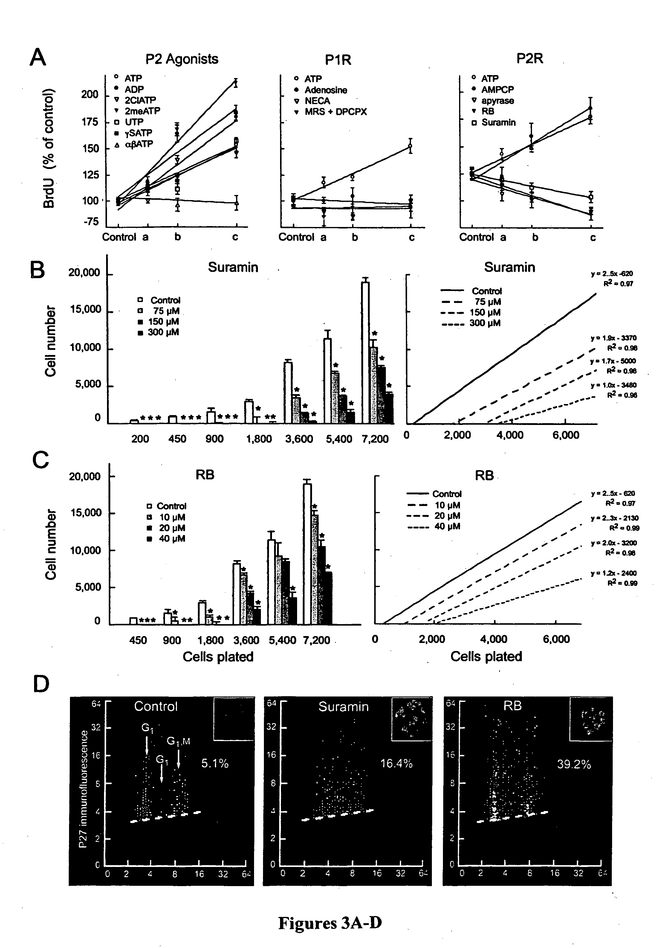 Purines are self-renewal signals for neural stem cells, and purine receptor antagonists promote neuronal and glial differentiation therefrom