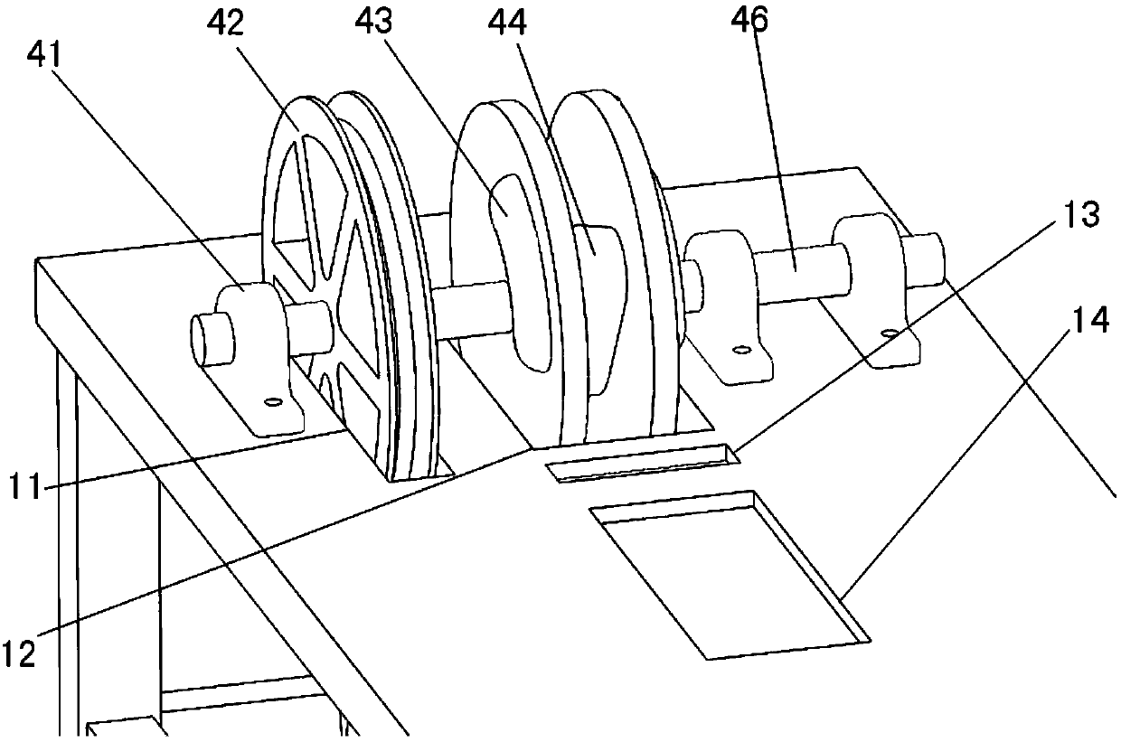 Cutting-off device for building waste battens