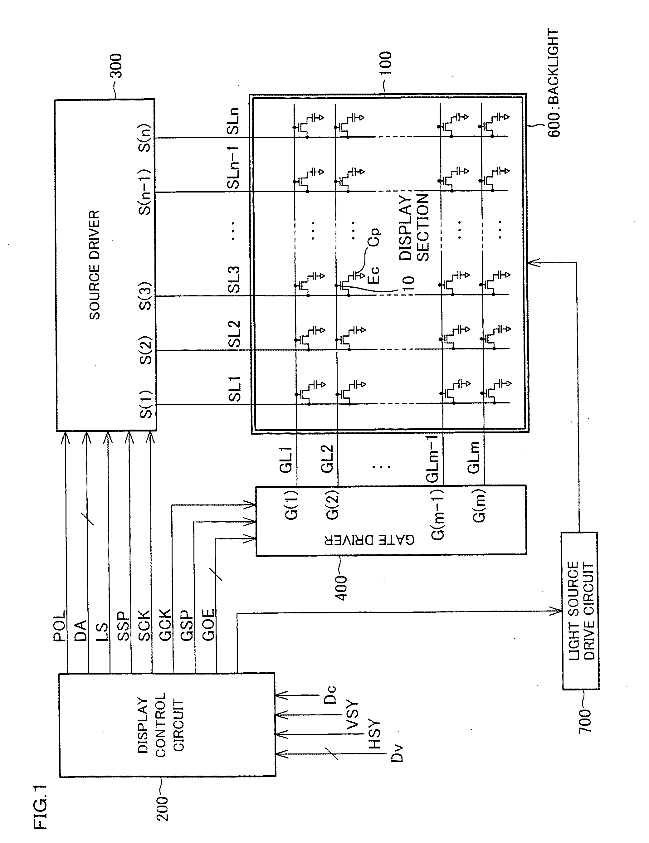 Liquid crystal display device, liquid crystal display device drive method, and television receiver