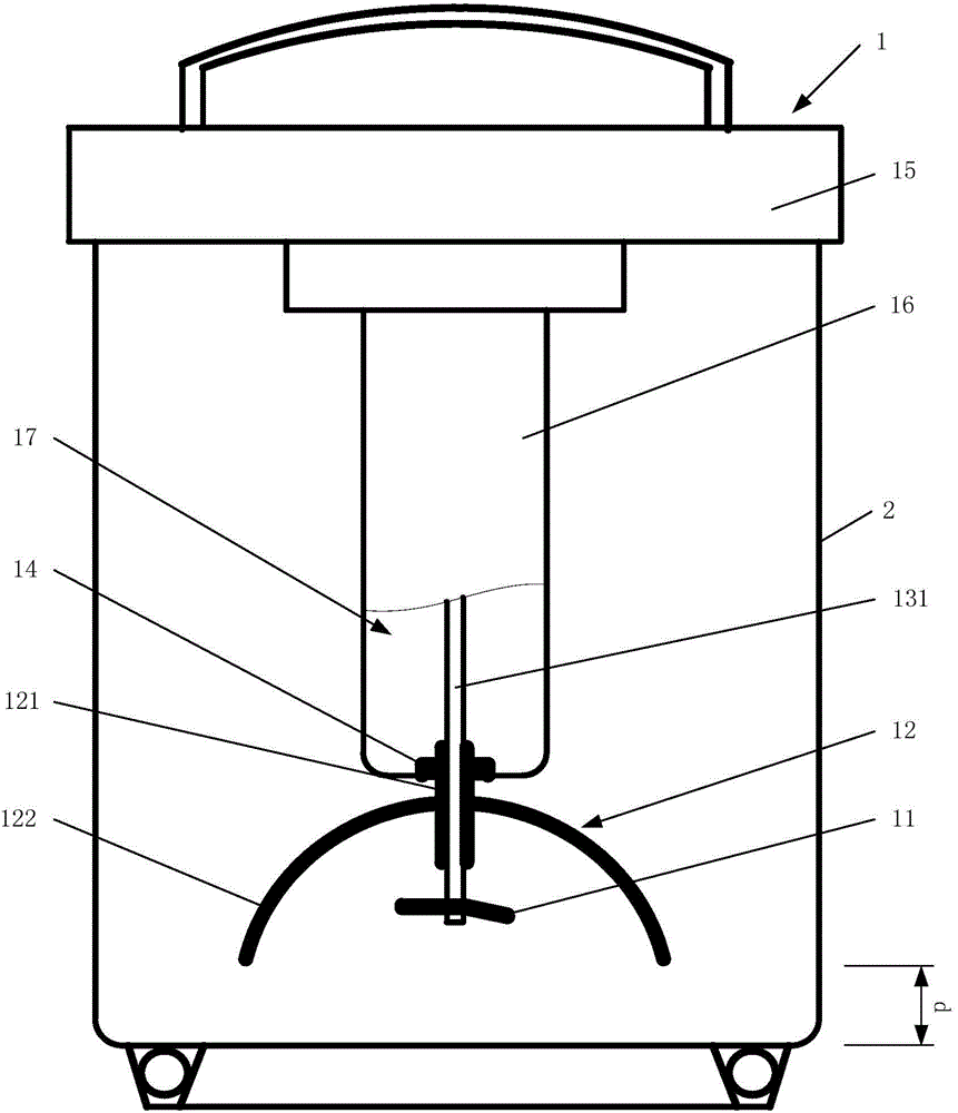 Soymilk machine head