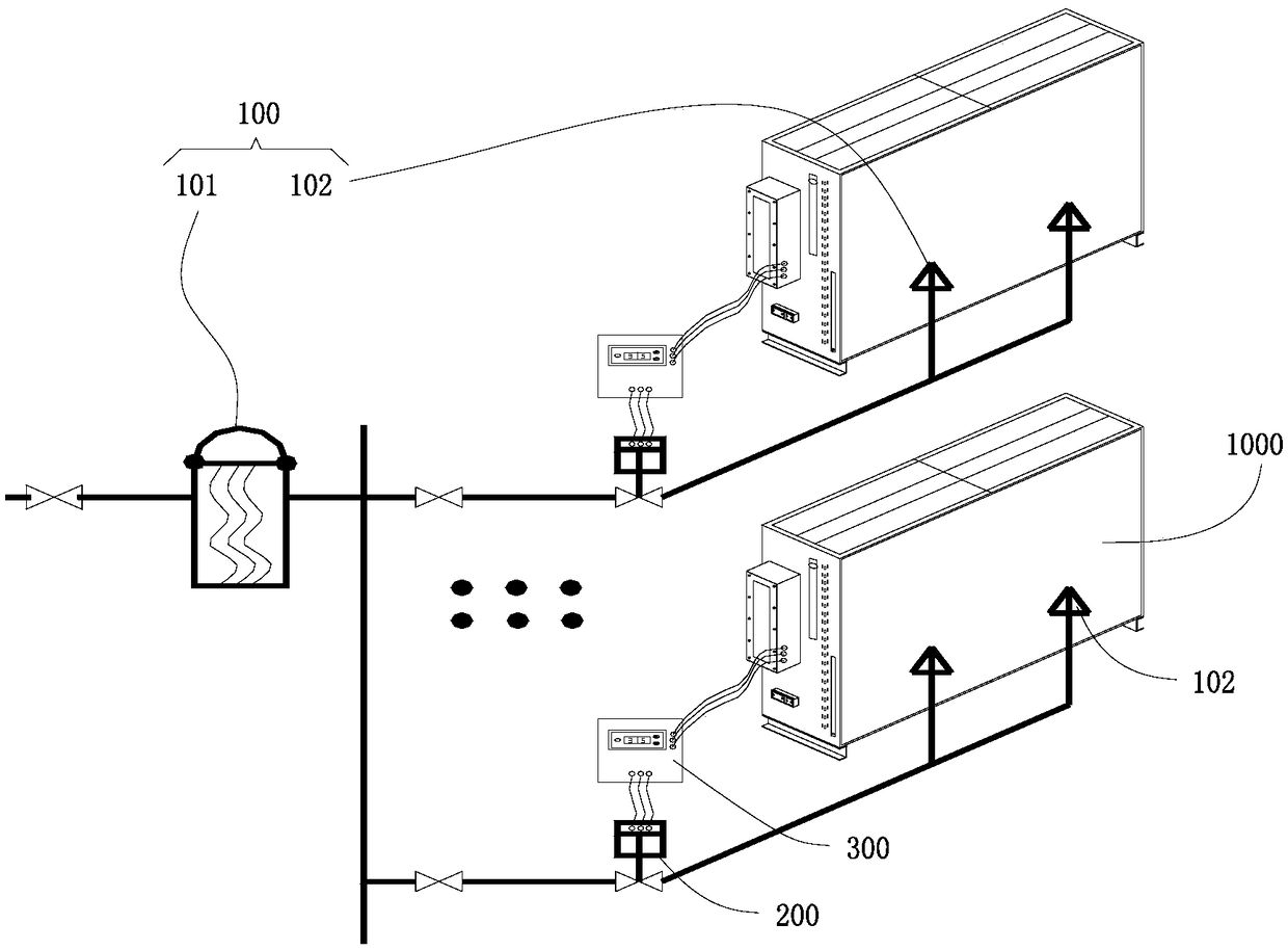 Air conditioner micro-mist cooling energy-saving structure